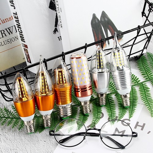 蜡烛灯泡led吊灯吸顶灯节能高亮