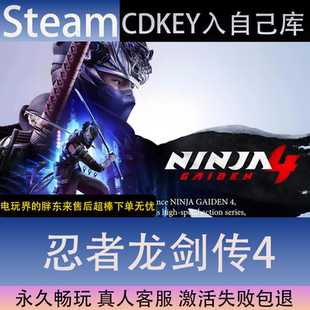 【STEAM】忍者龙剑传4全球区激活码CDK永久入库全dlc包更新单机