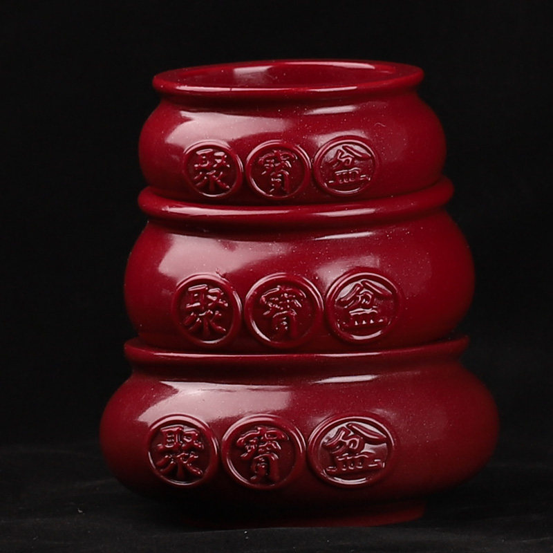 朱砂聚宝盆摆件紫金砂招财进宝开业工艺品家居装饰品客厅店铺摆件,家居饰品,桌面摆件,淘宝优惠券,粉丝福利购,淘宝优惠卷