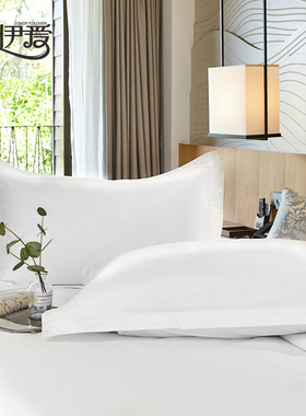 伊伊爱40*60S贡缎酒店白色枕套 58*88cm/TJ0JD02401228