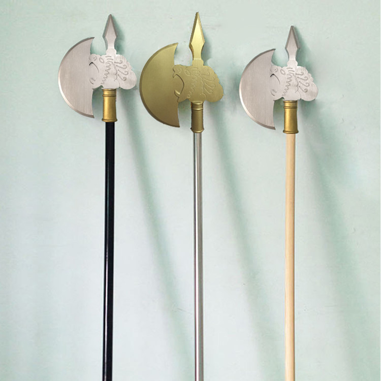 古代三国兵器玩具儿童道具长柄大板斧徐晃武器影视舞台古装拍摄