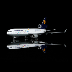 YY Wings 1/400 汉莎航空MD-11 D-ALCH 合金货机生日礼品收藏模型