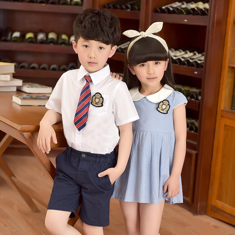 校服套装幼儿园园服连衣裙