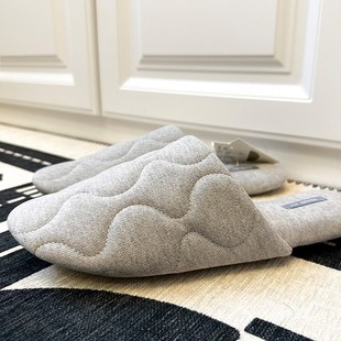 春秋四季款地暖木地板专用轻奢居家拖鞋 北欧简约男女拖鞋情侣款