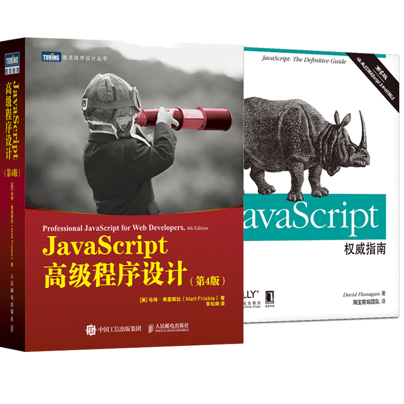 JavaScript权威指南(第6版)+ JavaScript高级程序设计 第4版（共2册）官方正版 博库网