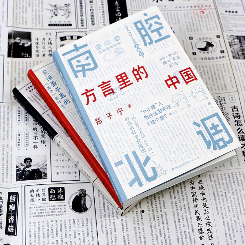 后浪正版 东言西语+中国话+南腔北调 郑子宁 方言里的中国3册套装 汉语方言民族文化 古汉语普通话研究历史语言学故事