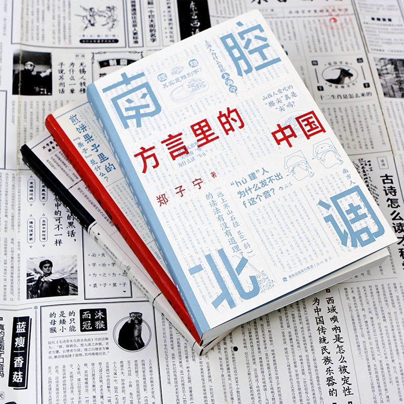 后浪正版 东言西语+中国话+南腔北调 郑子宁 方言里的中国3册套装 汉语方言民族文化 古汉语普通话研究历史语言学故事 书籍/杂志/报纸 语言文字 原图主图