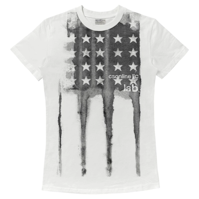 CS-Online USA flag slim T-Shirt