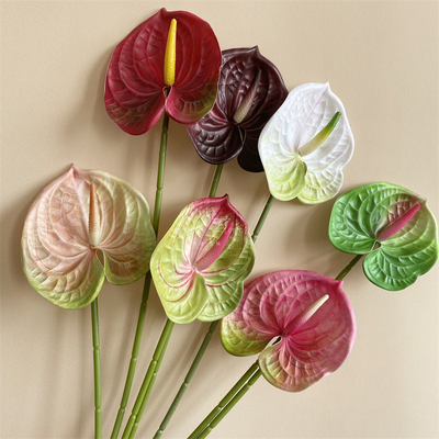 手感3D红掌粉掌绿掌婚礼彩色掌