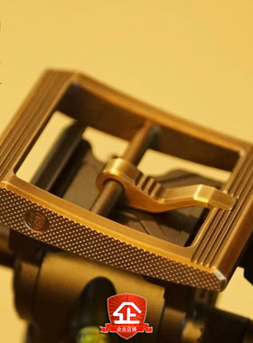 FC风尘正品七代6代7代原创纪念版可拆卸皮带针扣头黄铜腰带头4cm