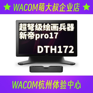 【新品】Wacom数位屏DTH172新帝Pro17.3英寸4K高清绘画屏