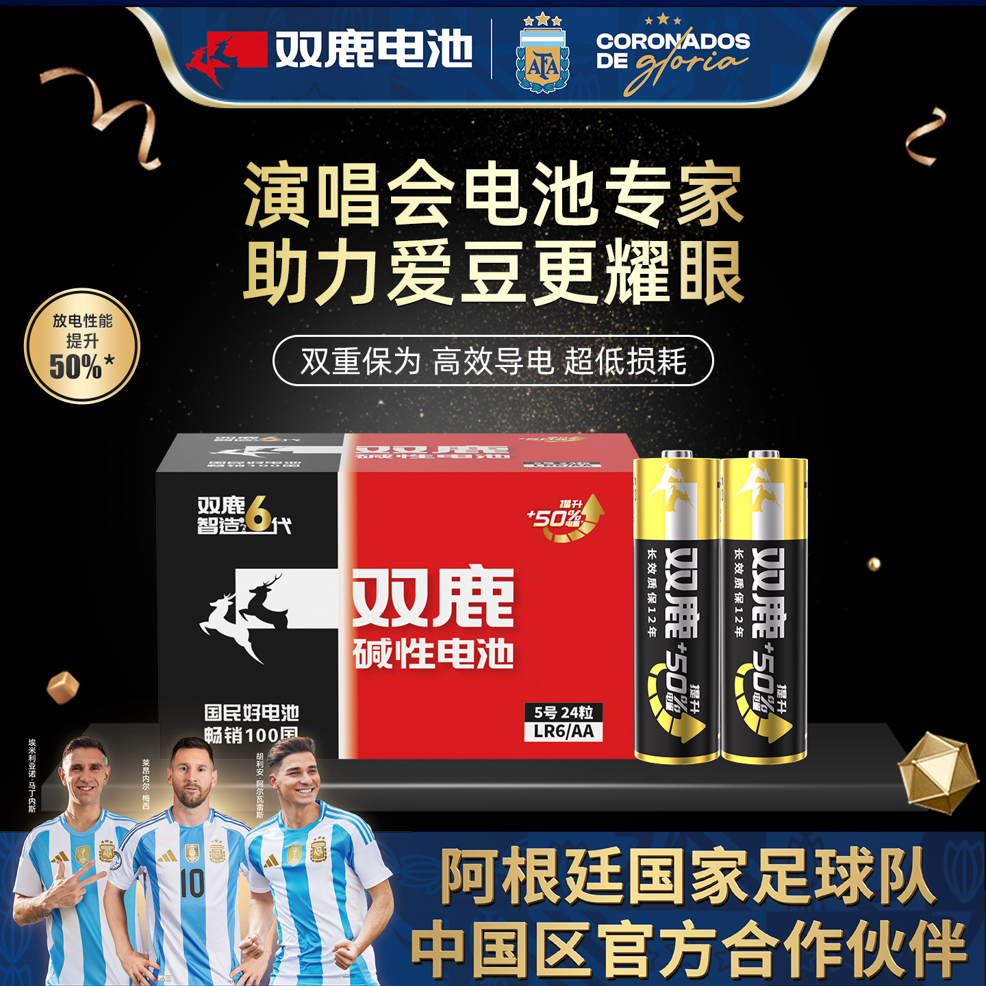 双鹿新精品碱性1.5v5号和7号电池图片