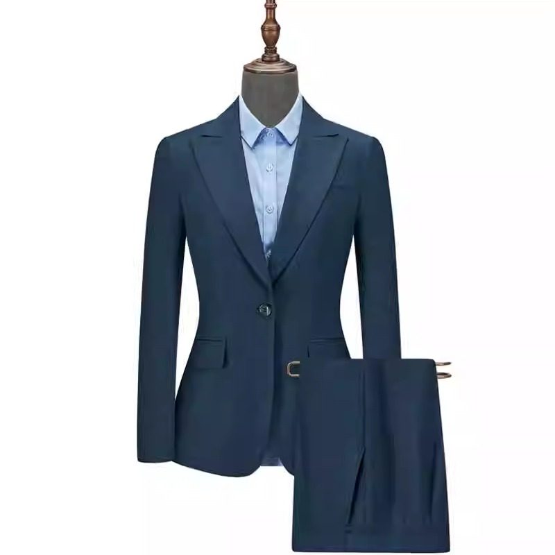 男女同款时尚通勤企业西服套装