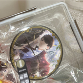 易臣精品吧唧收纳盒75mm二次元 徽章密封盒动漫挂件周边存放盒