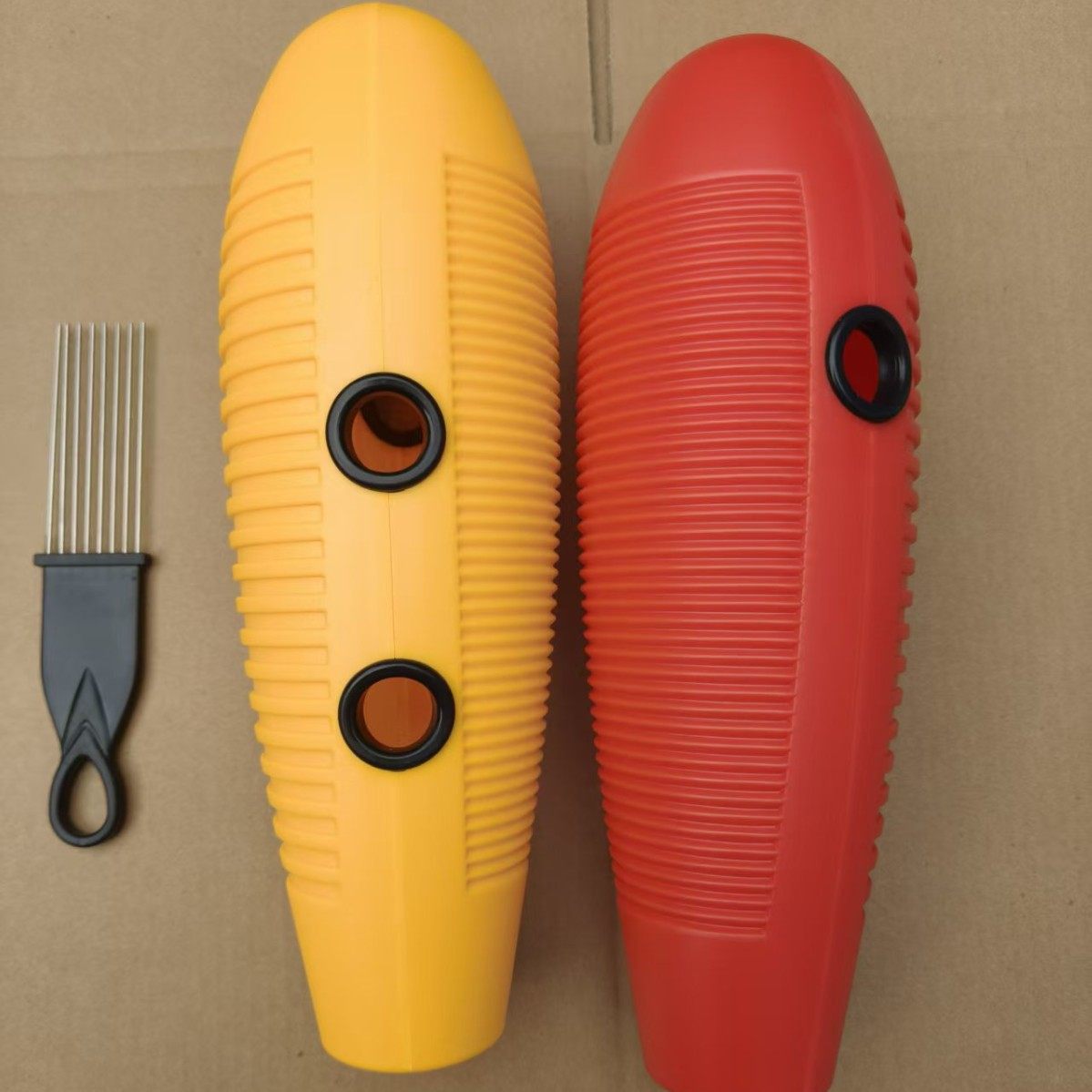 爆款奥尔夫打击乐器鱼蛙幼儿园早教音乐教具刮胡蛙鸣器塑料材质