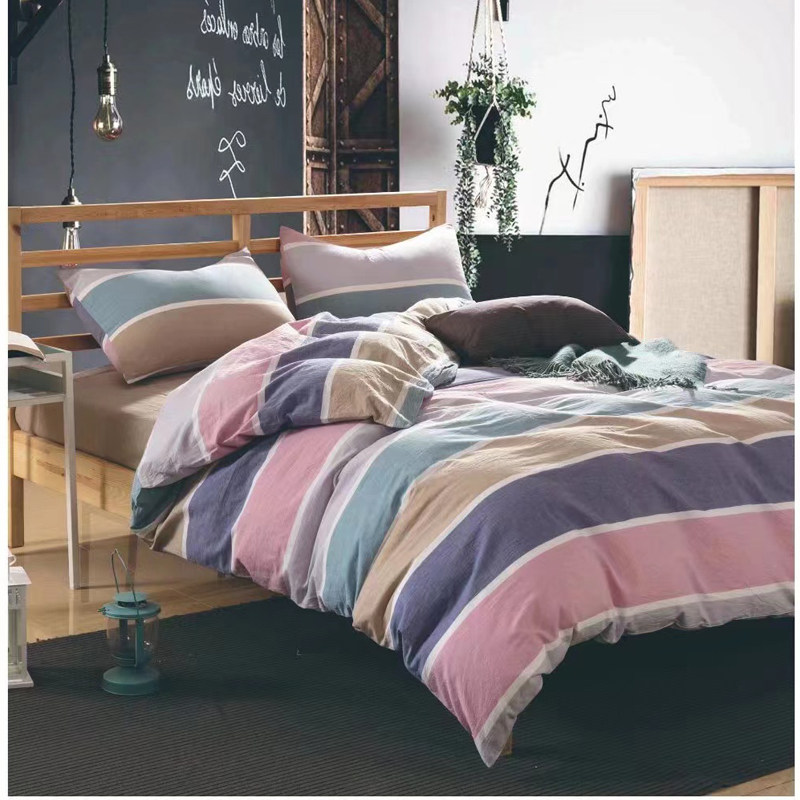 全棉被套单件定制水洗棉1.5m1.8米200x230单双人学生宿舍被罩订做