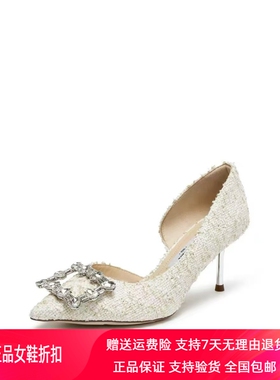 商场同款2026春新款方糖鞋法式优雅高跟鞋浅口单鞋女婚鞋ED362AQ6