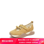 女单鞋 商场同款 Y2323AA6 德训鞋 增高休闲鞋 2026新款 复古红玛丽珍鞋