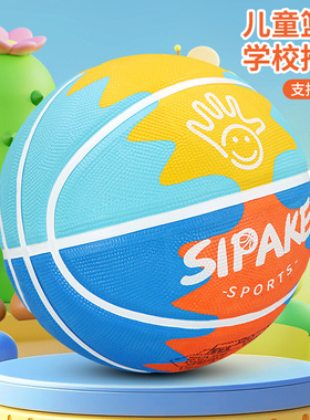 篮球儿童5号幼儿园宝宝4号球学生体能考试专用青少年训练蓝球