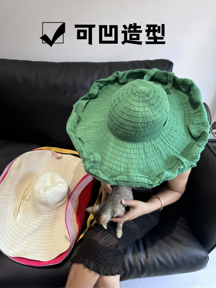 可随意折叠造型帽子可放包里