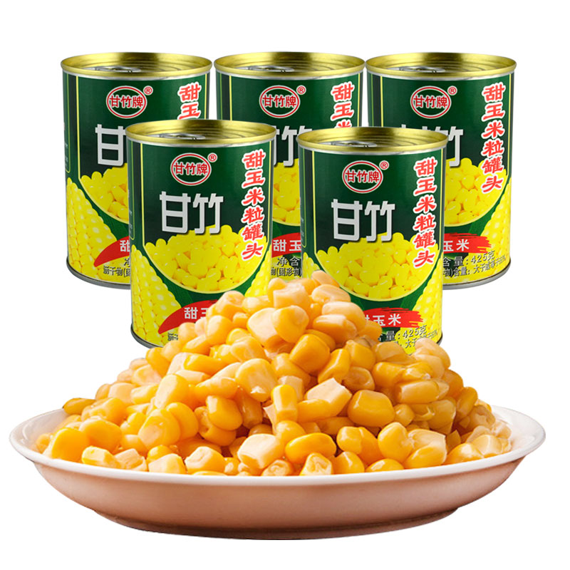 ¹ã¶«¸ÊÖñ¼´Ê³ÌðÓñÃ×Á£¹ÞÍ·425g*5²ÍÒûɳÀÕ¥ÖÓñÃ×ÀӺ決ÔÁϲÄÁÏ