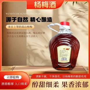浙江仙居杨梅酒正宗杨梅酒优选原浆陈酿果酒果味浓郁梅子酒泡酒业