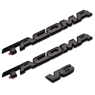 覆盖车标 适用于丰田塔库玛3D立体贴标 皮卡V6 4X4 SR5套装