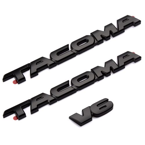 覆盖车标 适用于丰田塔库玛3D立体贴标 皮卡V6 4X4 SR5套装