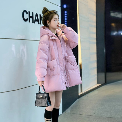 网红爆款设计感高端羽绒服女