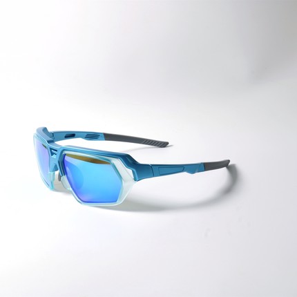 机械感机能风小众骑行墨镜UV400防紫外线辐射防晒炫彩太阳眼镜