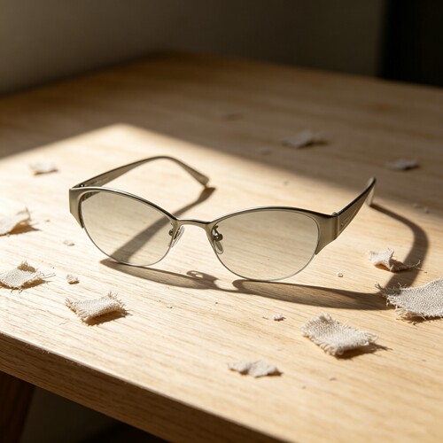 金属半框UV400防晒可配近视墨镜