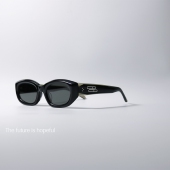 韩版 gm同款 板材墨镜UV400防紫外线辐射大牌平替配近视黑太阳眼镜