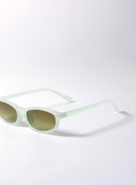 清新配色窄框UV400防晒太阳镜