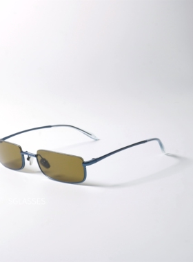 金属半框超轻UV400近视可配墨镜