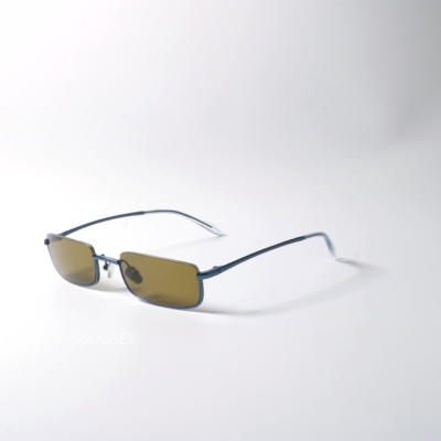 金属半框超轻UV400近视可配墨镜