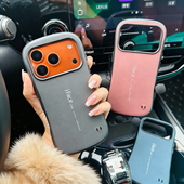 iFace适用苹果16Pro手机壳磨砂XsMax防摔8Plus小蛮腰套XR壳12壳17ProMax硅胶套全包11壳15套SE3弧形壳13套厚