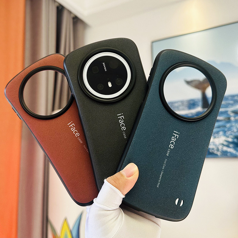 iFaceCase适用华为Mate70手机壳防摔硅胶加厚磨砂小蛮腰Mate70Pro+保护套TPU防摔壳全包日韩风高级感复古外壳