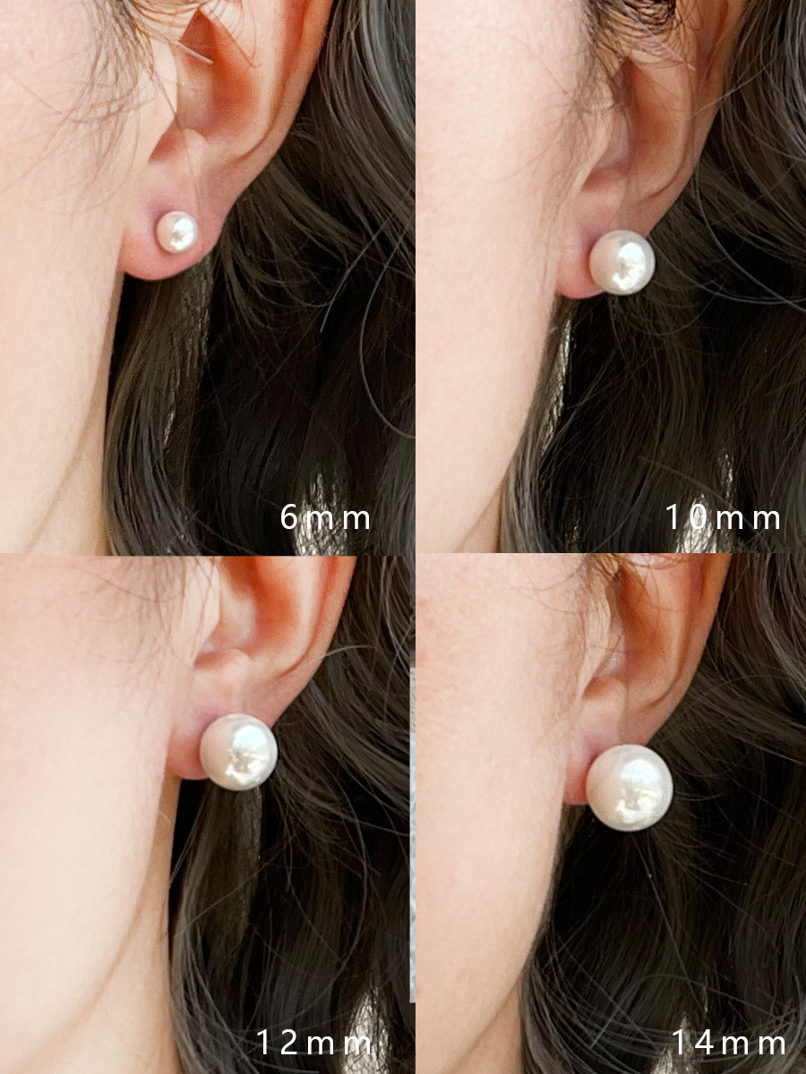 고광택 진주 실버 귀걸이 2023 새로운 유행 모기향 귀 클립 통근 좋은 품질 귀걸이 한국 기질 인터넷 연예인