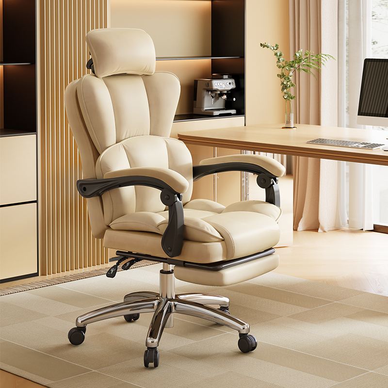 办公椅可躺老板椅子舒适久坐办公室午睡椅人体工学沙发座椅电脑椅