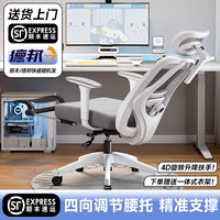 [人体工学椅子护腰电脑椅家用舒适久坐靠背椅可躺办公室座椅电竞椅]