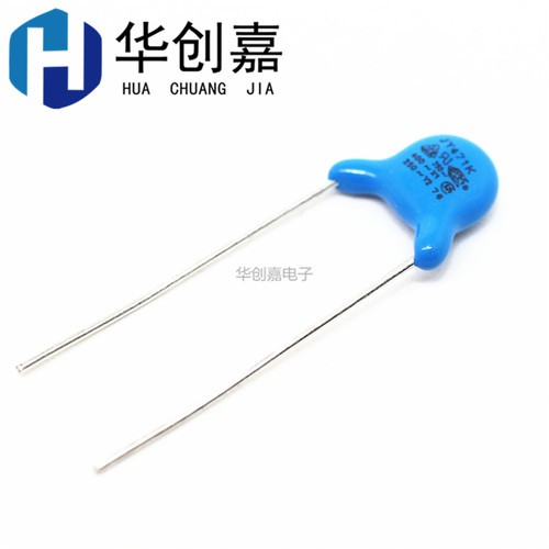 Y1安规Y电容 250V/400V471K 470PF 471 400VAC 脚距P=10mm 1K/包