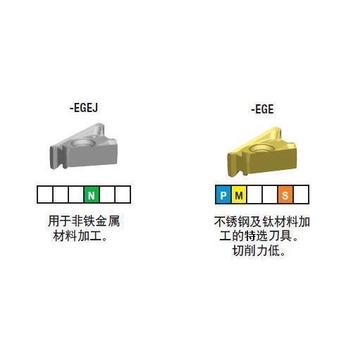 钢材加工开粗加工铣刀片LNPU15T612SRGE KCPM40