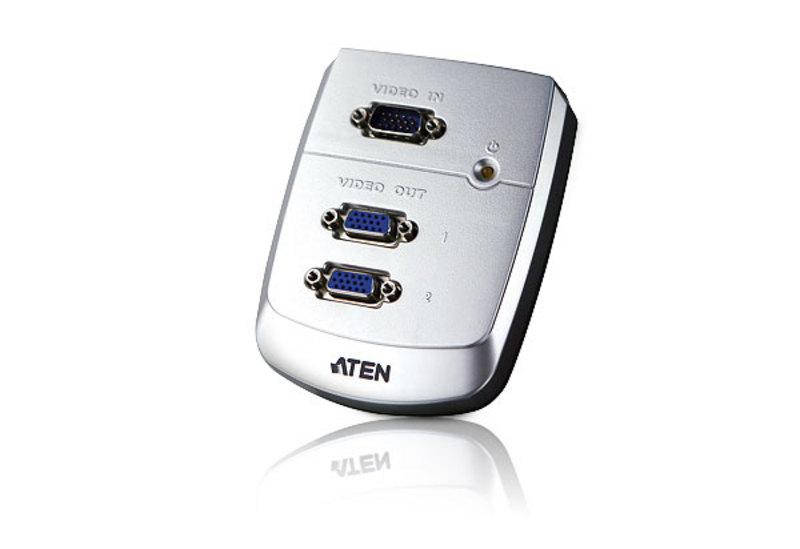 ATEN VS84A VS82A VGA分屏器分配器一主2显4显-封面