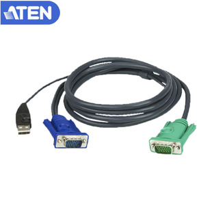 1.8米USB切换器KVM连接线USB切换线CS1308 5202U ATEN 宏正2L
