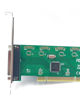 pci转并口卡pci并口卡台式机打印卡电脑lpt打印卡25孔针式打印机