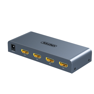 优越者hdmi切换器三进一出转换器音视频电脑笔记本投影电视切换屏幕高清4k分屏显示器3进1出一分二KVM分配器