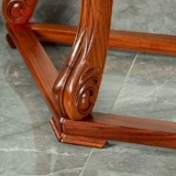 Yimeng Yumum Myanmar Rosewood Half Table вход вступительный стол в китайском стиле Стол Стены Домоган Махоган боковой стол