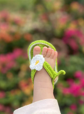 DIY人字拖婴儿鞋子材料包