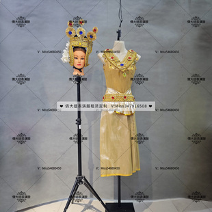 成都出租泰国宫廷傣礼仪女装民族风南洋东盟高级量身定制宋干节