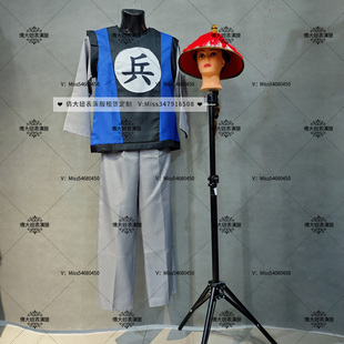 成都出租清兵服装衙役影视演出服狱卒清朝士卫服古装士兵官服定制